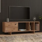 Έπιπλο τηλεόρασης Folsom Megapap χρώμα atlantic pine 140x29,9x45εκ.