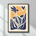 Πίνακας "Poppies" Megapap ψηφιακής εκτύπωσης 50x70εκ.