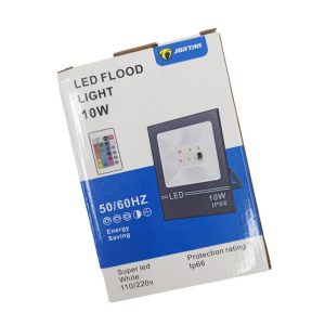 Προβολέας Ισχύος 220V 10W με RGB Φωτισμό.