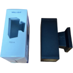 Φωτιστικό Τοίχου - Απλίκα Εσωτερικού/Εξωτερικού Χώρου Up or Down GU10 RH Μαύρο