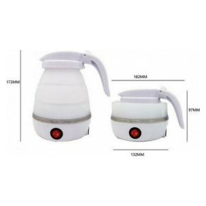 Ο βραστήρας έχει αναδιπλούμενο σχεδιασμό και σώμα από μαλακή σιλικόνη