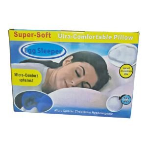 Εξαιρετικά μαλακό και άνετο μαξιλάρι ύπνου σχεδιασμένο να σου προσφέρει ήρεμο και ξεκούραστο ύπνο κάθε βράδυ. Με εργονομική “egg-groove” σχεδίαση