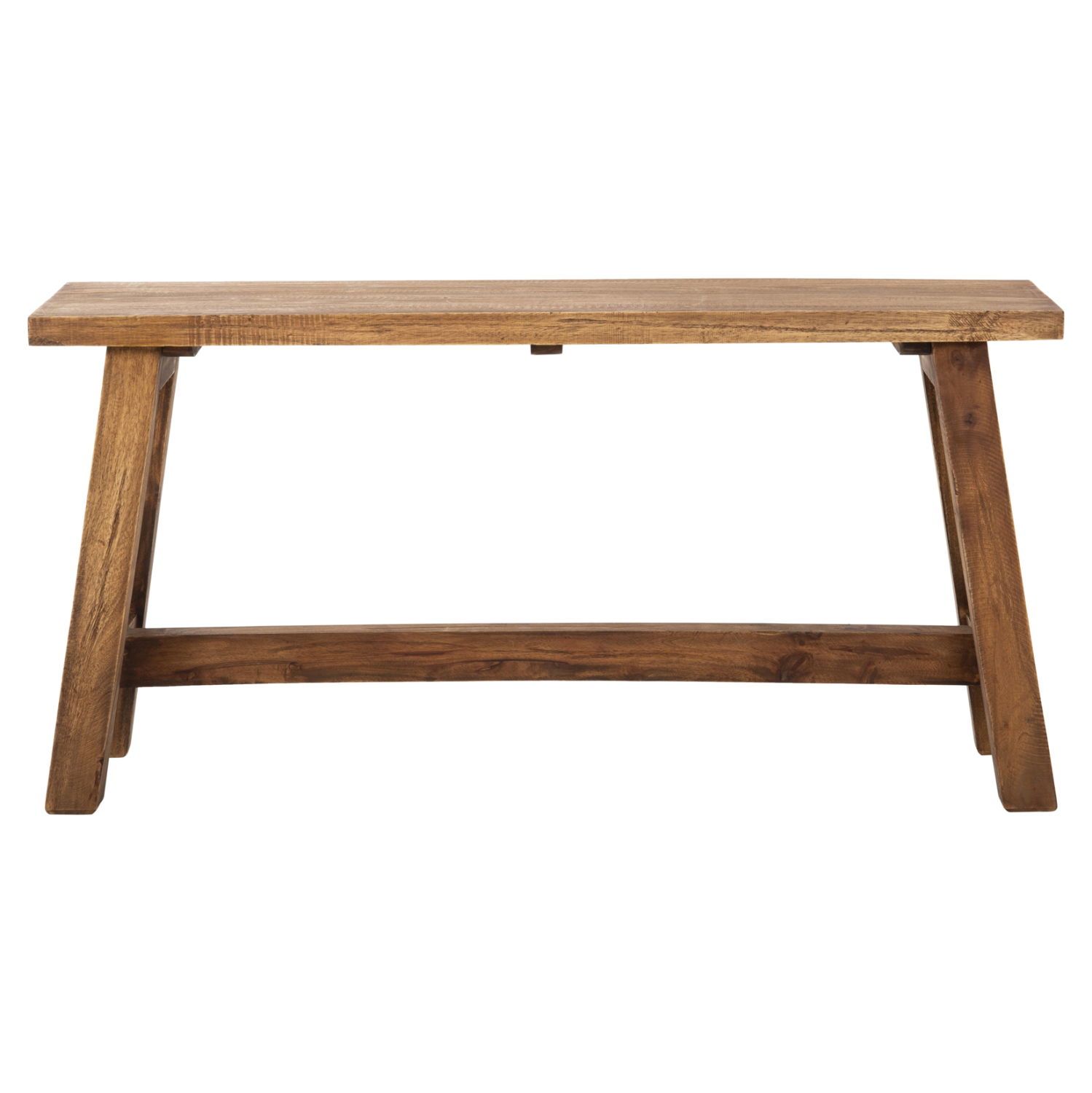 ΒΟΗΘΗΤΙΚΟ ΤΡΑΠΕΖΑΚΙ FB99752 ΞΥΛΟ ΜΑΟΝΙ ΣΕ ΦΥΣΙΚΟ ΧΡΩΜΑ 90x25x45Yεκ. - Image 3