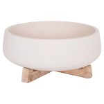 ΓΛΑΣΤΡΑ ΕΣ.ΧΩΡΟΥ FB94674.02M ΛΕΥΚΟ FIBER CEMENT--TEAK ΒΑΣΗ 27x26