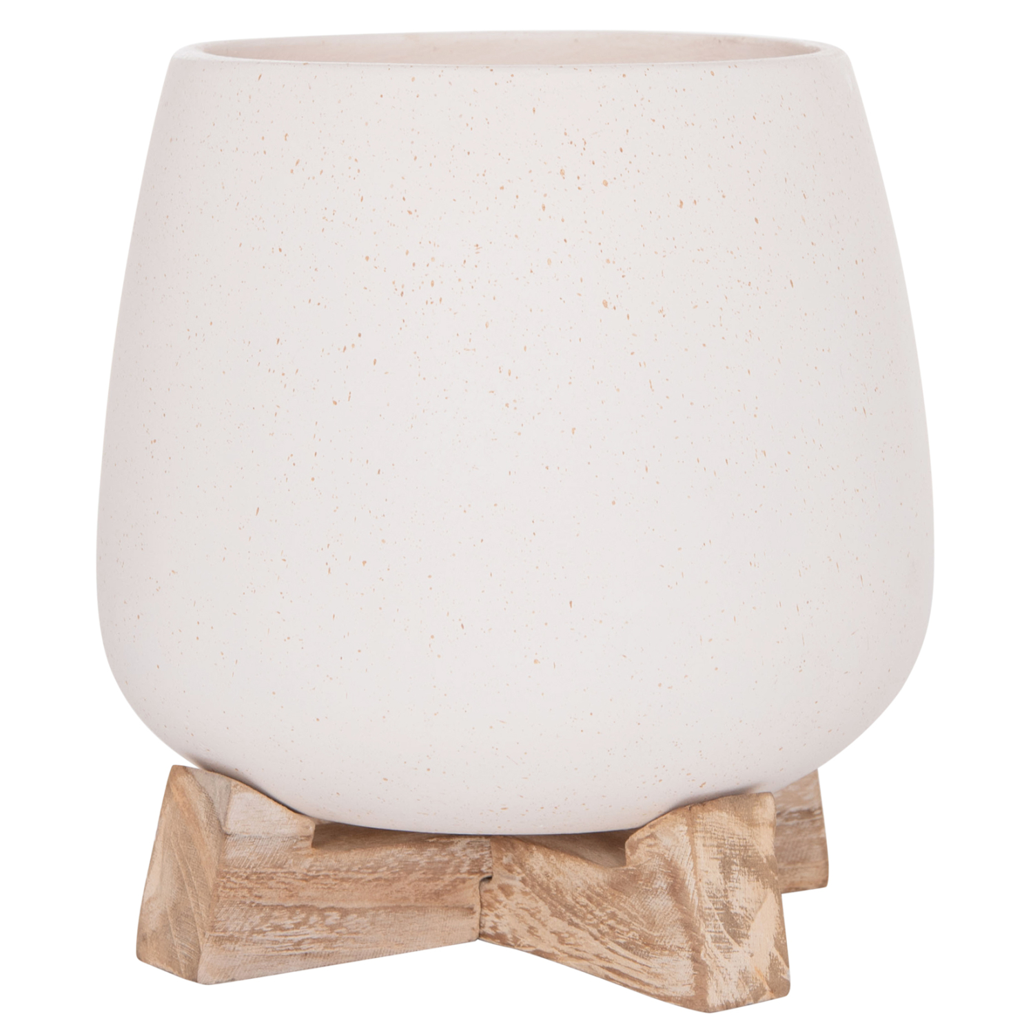 ΓΛΑΣΤΡΑ ΕΣ.ΧΩΡΟΥ FB94674.02S ΛΕΥΚΟ FIBER CEMENT--TEAK ΒΑΣΗ 14,5x14,5x16Υεκ. - Image 4