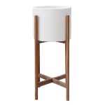 ΓΛΑΣΤΡΑ ΕΣΩΤ.ΧΩΡΟΥ FB94684.02S FIBER CEMENT ΧΡΩΜΑ ΛΕΥΚΟ--ΒΑΣΗ TEAK Φ25x55Υ