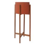 ΓΛΑΣΤΡΑ ΕΣΩΤ.ΧΩΡΟΥ FB94684.08L FIBER CEMENT ΧΡΩΜΑ ΤΕΡΑΚΟΤΑ--ΒΑΣΗ TEAK Φ25x65Υ