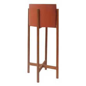 ΓΛΑΣΤΡΑ ΕΣΩΤ.ΧΩΡΟΥ FB94684.08L FIBER CEMENT ΧΡΩΜΑ ΤΕΡΑΚΟΤΑ--ΒΑΣΗ TEAK Φ25x65Υ