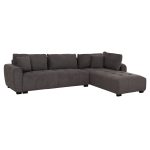 ΓΩΝΙΑΚΟΣ ΚΑΝΑΠΕΣ ΑΝΑΣΤΡΕΨΙΜΟΣ FB93288.01 ΓΚΡΙ P.E. ΥΦΑΣΜΑ 290x208x80Υεκ