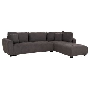 ΓΩΝΙΑΚΟΣ ΚΑΝΑΠΕΣ ΑΝΑΣΤΡΕΨΙΜΟΣ FB93288.01 ΓΚΡΙ P.E. ΥΦΑΣΜΑ 290x208x80Υεκ