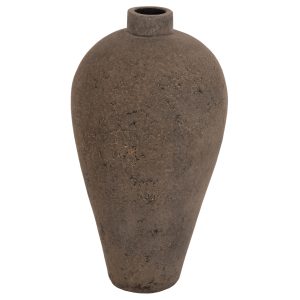 ΔΙΑΚΟΣΜΗΤΙΚΟ ΒΑΖΟ ΔΑΠΕΔΟΥ FB97930 ΤΕΡΑΚΟΤΑ ΣΕ ΓΚΡΙ ΑΠΟΧΡΩΣΗ Φ40x80Υ εκ.