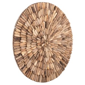 ΔΙΑΚΟΣΜΗΤΙΚΟ ΤΟΙΧΟΥ ΣΤΡΟΓΓΥΛΟ FB94300 DRIFTWOOD ΣΕ ΦΥΣΙΚΟ Φ98 εκ.