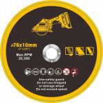 Δίσκος Κοπής 3" Ø76x10mm - Cutting Disc