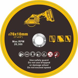 Δίσκος Κοπής 3" Ø76x10mm - Cutting Disc