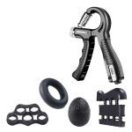 Το σετ εξασκητών δακτύλων και χεριών περιλαμβάνει 5 διαφορετικά κομμάτια