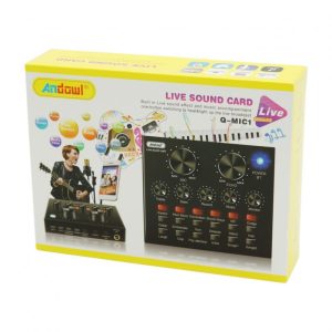ΕΞΩΤΕΡΙΚΗ ΚΑΡΤΑ ΗΧΟΥ ΜΕ USB ΓΙΑ ΖΩΝΤΑΝΗ ΜΕΤΑΔΟΣΗ ΓΙΑ Η-Υ ΚΑΙ ΚΙΝΗΤΑ ΤΗΣ ΕΤΑΙΡΕΙΑΣ ANDOWL ΜΕ 12 ΕΙΔΗ ΗΛΕΚΤΡΟΝΙΚΟΥ HXOY KAI 6 ΕΙΔΗ ΗΧΗΤΙΚΩΝ ΕΦΕ! ΡΥΘΜΙΣΗ ΜΕΓΕΘΟΥΣ ΑΝΤΙΘΕΣΗΣ