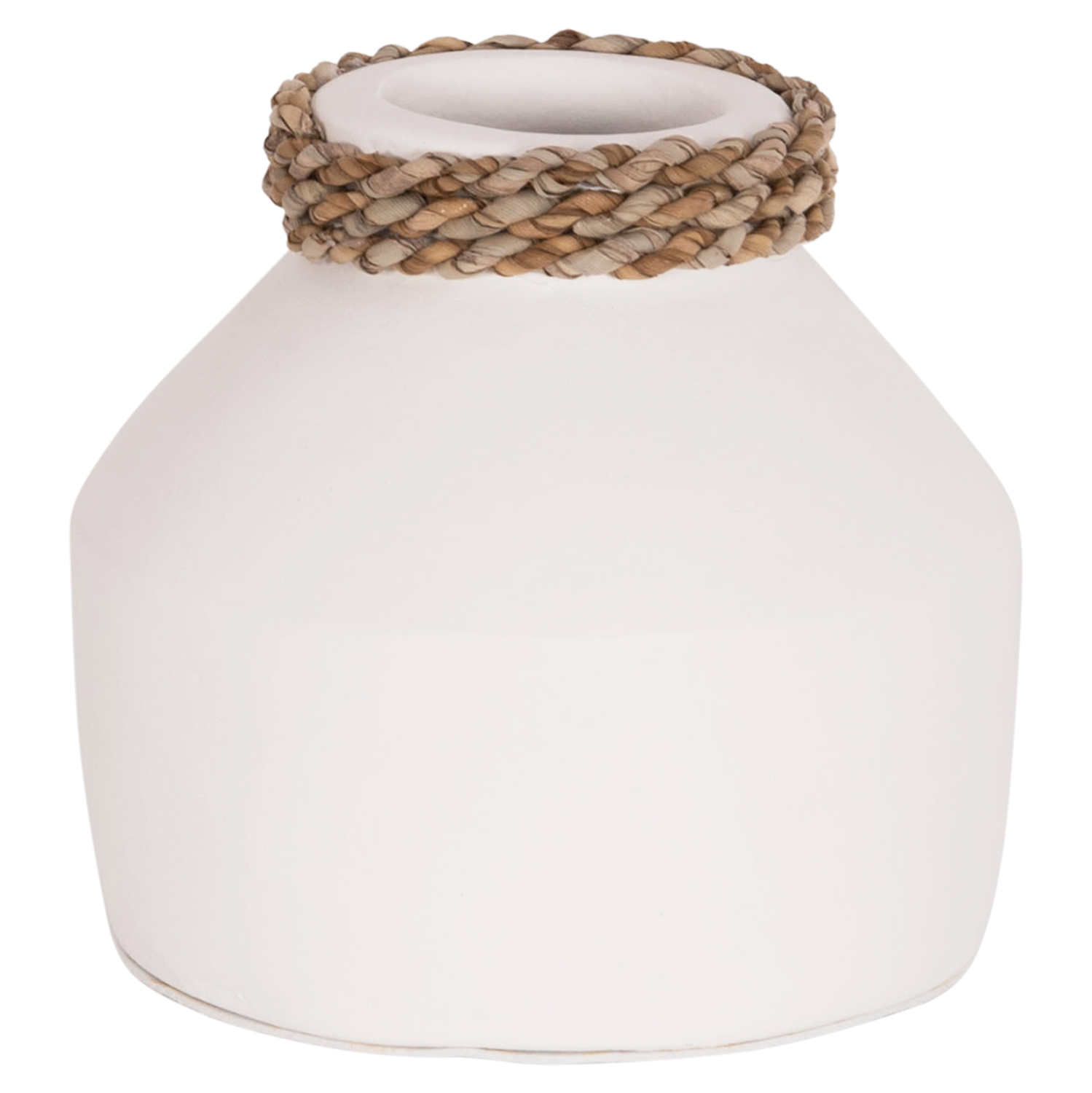 ΕΠΙΤΡΑΠΕΖΙΟ ΔΙΑΚΟΣΜΗΤΙΚΟ ΒΑΖΟ FB94687.02XS ΤΕΡΑΚΟΤΑ ΣΕ ΛΕΥΚΟ--Φ16x15Υεκ. - Image 3