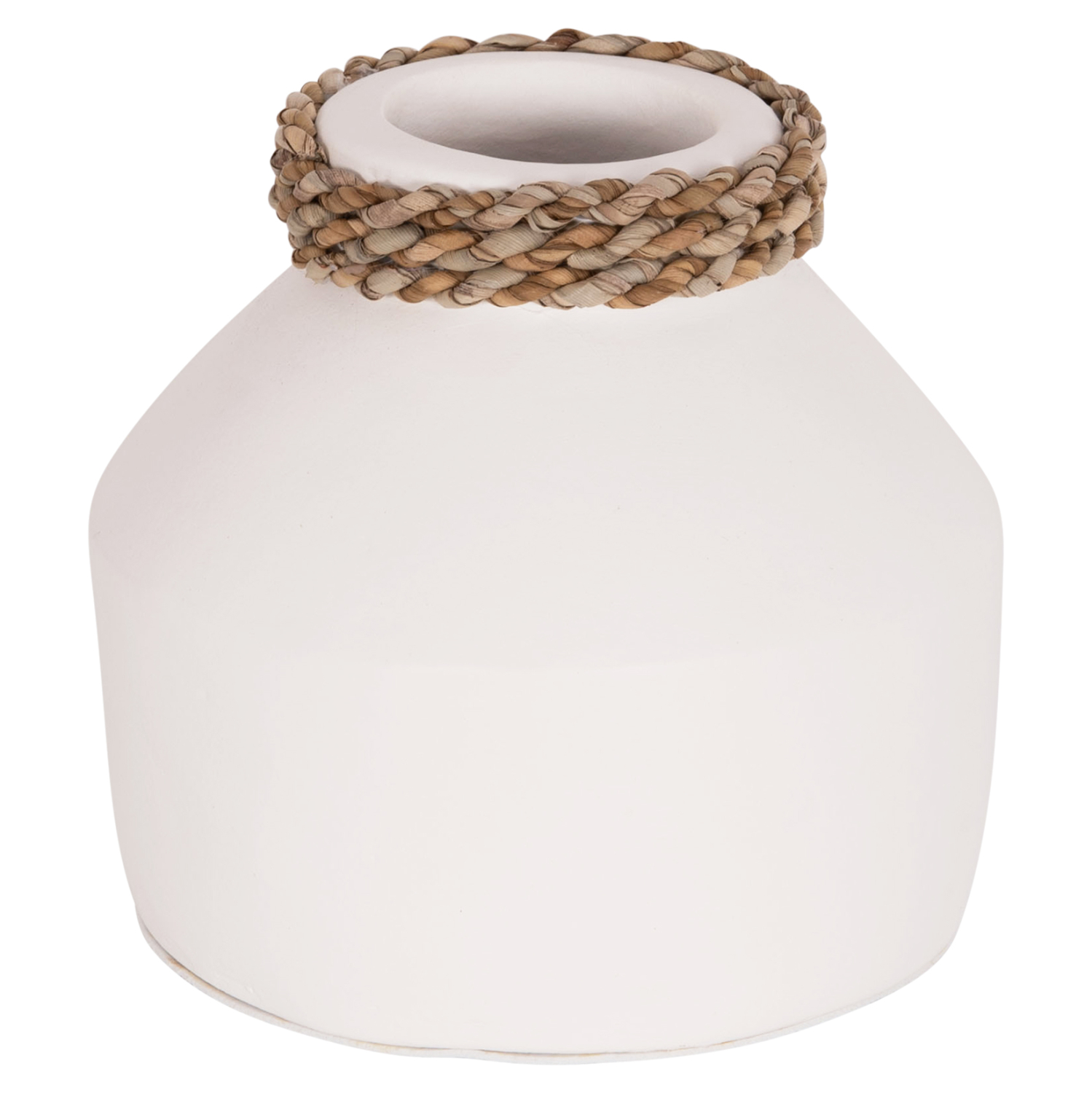 ΕΠΙΤΡΑΠΕΖΙΟ ΔΙΑΚΟΣΜΗΤΙΚΟ ΒΑΖΟ FB94687.02XS ΤΕΡΑΚΟΤΑ ΣΕ ΛΕΥΚΟ--Φ16x15Υεκ.