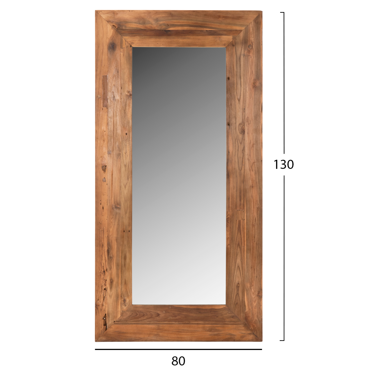 ΚΑΘΡΕΠΤΗΣ ΤΟΙΧΟΥ FB94268 ΠΛΑΙΣΙΟ ΑΝΑΚΥΚΛΩΜΕΝΟ ΞΥΛΟ ΤΕΑΚ 80x130εκ. - Image 2