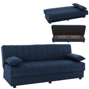 ΚΑΝΑΠΕΣ ΚΡΕΒΑΤΙ ΤΡΙΘΕΣΙΟΣ ΜΠΛΕ FB93239.07 180x83x74Y εκ.