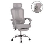 ΚΑΡΕΚΛΑ ΓΡΑΦΕΙΟΥ FB918258.02 ΓΚΡΙ MESH-ΓΚΡΙ ΣΚΕΛΕΤΟΣ NYLON 61x62x123Υ