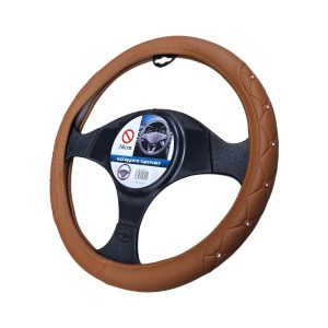 Κάλυμμα τιμονιού αυτοκινήτου - SMZ-1 - 123015 - Light Brown