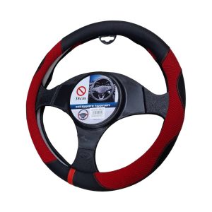Κάλυμμα τιμονιού αυτοκινήτου - SMZ-4 - 123046 - Red