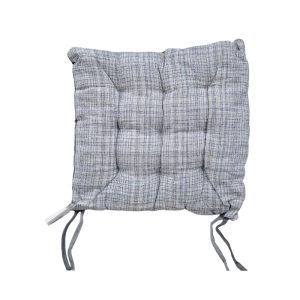 Μαξιλάρι καρέκλας διπλής όψης - 40x40cm - 720190 - Grey/Grey