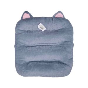 Μαξιλάρι καρέκλας παιδικό με αυτάκια - 40x40cm - 720196 - Grey