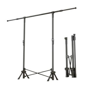 Πτυσσόμενη κρεμάστρα δαπέδου & απλώστρα ρούχων - DG202501 - 282180 - Black