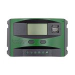 Ψηφιακός ρυθμιστής φόρτισης για φωτοβολταϊκά panel IDH. Κατάλληλος για φωτοβολταϊκά συστήματα 12V ή 24V ισχύος 10A.