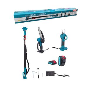 Το σετ περιλαμβάνει τρία διαφορετικά εργαλεία – κλαδευτήρια