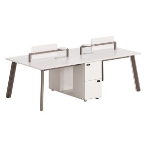 ΣΤΑΘΜΟΣ ΕΡΓΑΣΙΑΣ 4 ΘΕΣΕΩΝ FB918277 ΜΕΛΑΜΙΝΗ ΚΡΕΜ-ΠΟΔΙΑ ΑΛΟΥΜΙΝΙΟΥ 240x120x75Υ