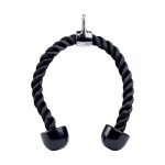 Σχοινί τροχαλίας διπλής λαβής για εκγύμναση τρικεφάλων - 70cm - 80234 - 150516