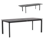 ΤΡΑΠΕΖΙ ΕΠΕΚΤΕΙΝΟΜΕΝΟ FB96415.01 ΓΚΡΙ ΑΛΟΥΜΙΝΙΟ 220-300x100x75Υεκ