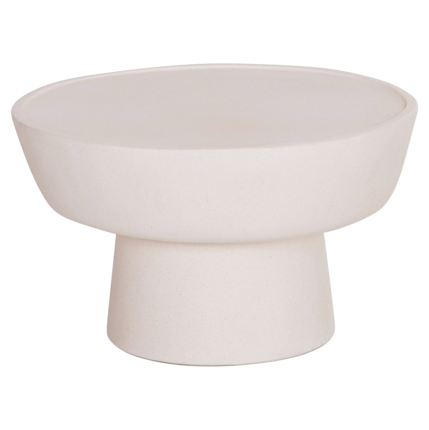 ΤΡΑΠΕΖΙ ΣΑΛΟΝΙΟΥ FB918155.02 FIBER CEMENT ΣΕ ΛΕΥΚΟ--Φ60x36Υεκ.