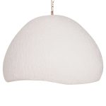 ΦΩΤΙΣΤΙΚΟ ΟΡΟΦΗΣ ΚΡΕΜΑΣΤΟ FB94703.02L FIBER CEMENT ΛΕΥΚΟ 65x55x45Υεκ.