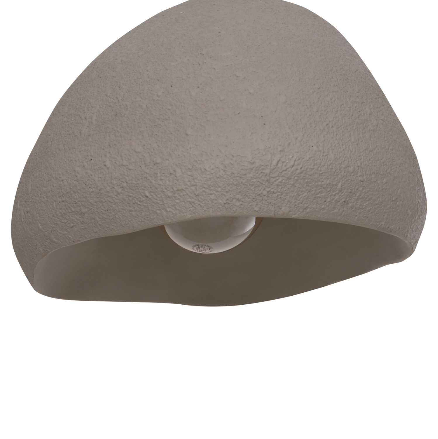 ΦΩΤΙΣΤΙΚΟ ΟΡΟΦΗΣ ΚΡΕΜΑΣΤΟ FB94703.03S FIBER CEMENT ΓΚΡΙ 44x39x30Υεκ. - Image 4