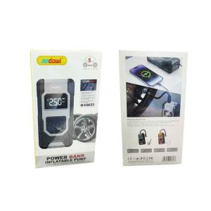 Αναζητάτε μια πολυχρηστική συσκευή που συνδυάζει τις ανάγκες φουσκώματος ελαστικών και φόρτισης των συσκευών σας; Η Φορητή Αντλία Αέρα 12000mAh με Power Bank είναι η τέλεια λύση για εσάς!