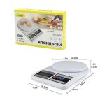 Συμπαγής και φορητή ψηφιακή ζυγαριά για την κουζίνα σας.