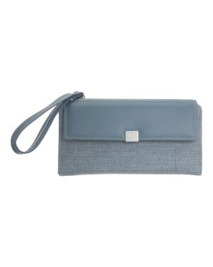 BAG TO BAG Πορτοφόλι YC03082 - Μπλέ ΠΟΡΤΟΦΟΛΙΑ > SPRING – SUMMER 2026 > Πορτοφόλια – Γυναικεία