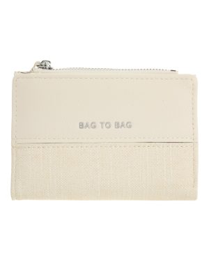 BAG TO BAG Πορτοφόλι YC03083 - Ασπρο ΠΟΡΤΟΦΟΛΙΑ > SPRING – SUMMER 2026 > Πορτοφόλια – Γυναικεία