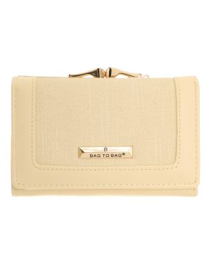 BAG TO BAG Πορτοφόλι YC03085 - Apricot ΠΟΡΤΟΦΟΛΙΑ > SPRING – SUMMER 2026 > Πορτοφόλια – Γυναικεία