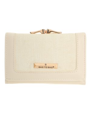 BAG TO BAG Πορτοφόλι YC03085 - Ασπρο ΠΟΡΤΟΦΟΛΙΑ > SPRING – SUMMER 2026 > Πορτοφόλια – Γυναικεία