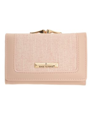 BAG TO BAG Πορτοφόλι YC03085 - Ροζ ΠΟΡΤΟΦΟΛΙΑ > SPRING – SUMMER 2026 > Πορτοφόλια – Γυναικεία