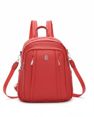 BAG TO BAG Σακίδιο πλάτης HX-11258 - Κόκκινο ΓΥΝΑΙΚΕΙΕΣ ΤΣΑΝΤΕΣ > SPRING – SUMMER 2026 > ΕΚΘΕΣΗ > Σακίδια Πλάτης - Γυναικείες Τσάντες