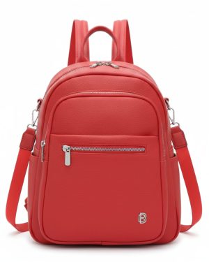 BAG TO BAG Σακίδιο πλάτης HX-11259 - Κόκκινο ΓΥΝΑΙΚΕΙΕΣ ΤΣΑΝΤΕΣ > SPRING – SUMMER 2026 > ΕΚΘΕΣΗ > Σακίδια Πλάτης - Γυναικείες Τσάντες