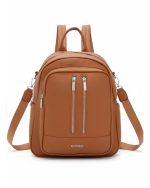BAG TO BAG Σακίδιο πλάτης HX-11260 - Brown ΓΥΝΑΙΚΕΙΕΣ ΤΣΑΝΤΕΣ > SPRING – SUMMER 2026 > ΕΚΘΕΣΗ > Σακίδια Πλάτης - Γυναικείες Τσάντες