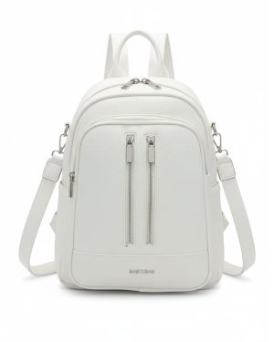 BAG TO BAG Σακίδιο πλάτης HX-11260 - Ασπρο ΓΥΝΑΙΚΕΙΕΣ ΤΣΑΝΤΕΣ > SPRING – SUMMER 2026 > ΕΚΘΕΣΗ > Σακίδια Πλάτης - Γυναικείες Τσάντες