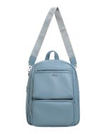 BAG TO BAG Σακίδιο πλάτης QC-1202 - Γαλάζιο ΓΥΝΑΙΚΕΙΕΣ ΤΣΑΝΤΕΣ > SPRING – SUMMER 2026 > Σακίδια Πλάτης - Γυναικείες Τσάντες